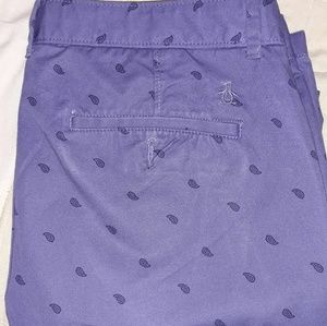 🐧ORIGINAL PENGUIN PAISLEY PRINT PANTS EUC🐧